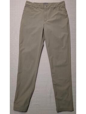 VRST Stretch Pants Mens 33x34 Slim Fit 5-Pocket Extra Comfort Beige Khaki Golf